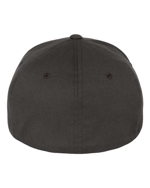 Flexfit 5001 V-Flexfit® Cotton Twill Cap - Dark Grey - back