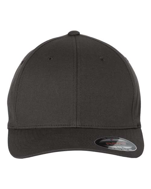 Flexfit 5001 V-Flexfit® Cotton Twill Cap - Dark Grey - front
