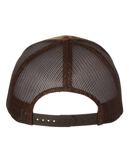 YP Classics 6606 Retro Trucker Cap - Kryptek Highlander - back