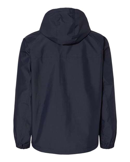 DRI DUCK 5335 Unisex Torrent Waterproof Hooded Jacket - Navy - back