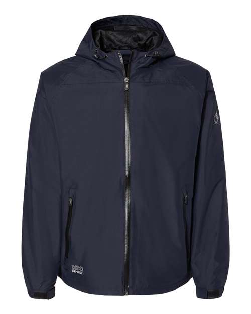DRI DUCK 5335 Unisex Torrent Waterproof Hooded Jacket - Navy - front