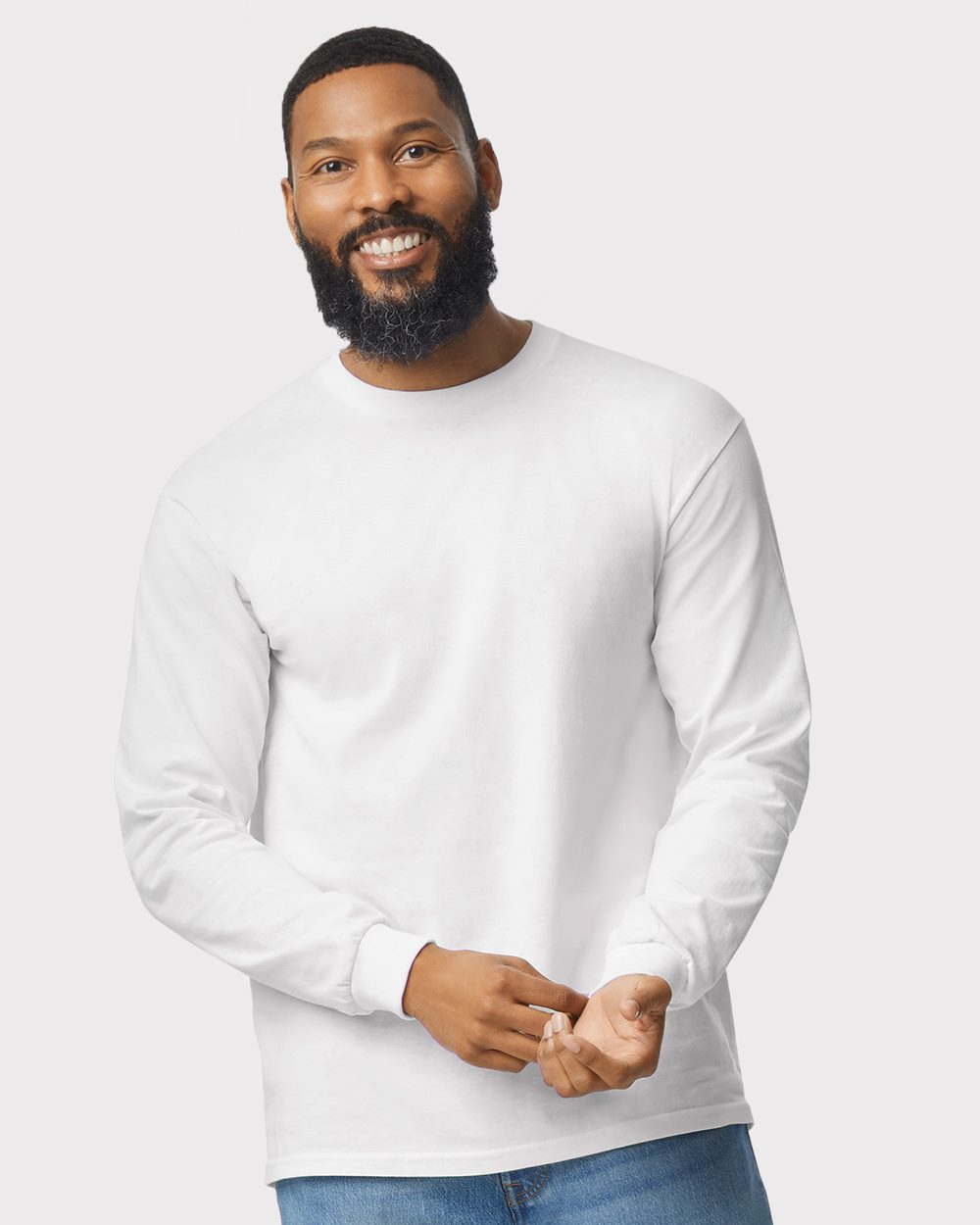 Gildan 5400 Unisex Heavy Cotton™ Long Sleeve T-Shirt - style