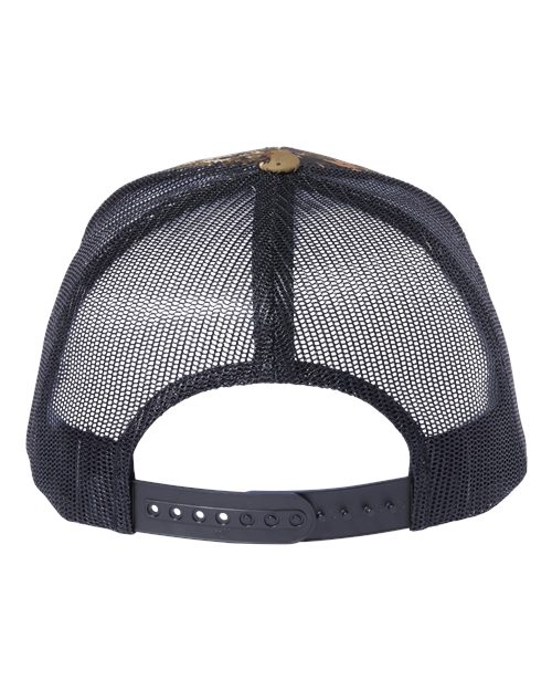 YP Classics 6606 Retro Trucker Cap - Veil Wideland - back