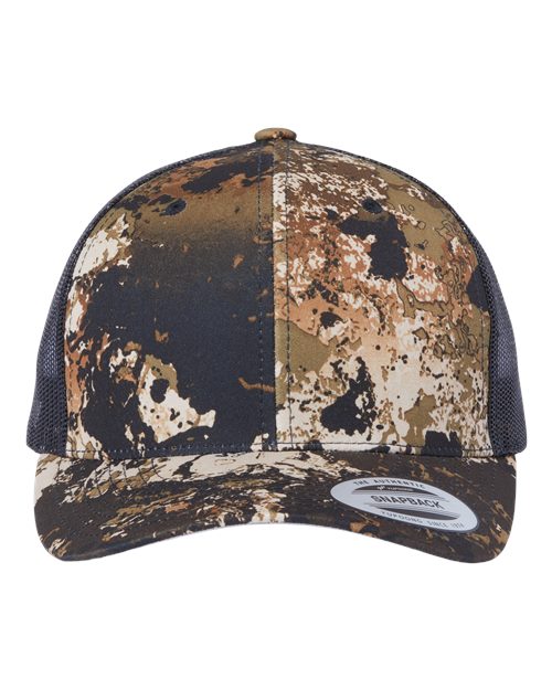 YP Classics 6606 Retro Trucker Cap - Veil Wideland - front