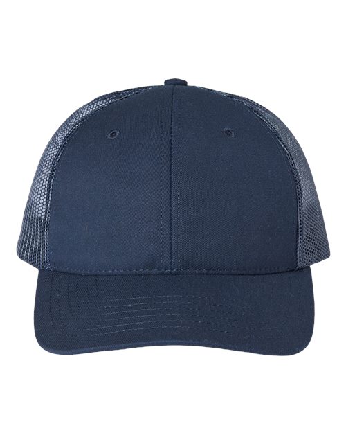 Classic Caps USA100 USA-Made Trucker Cap - Navy - front