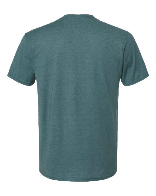 Hanes 4980 Unisex Perfect-T T-Shirt - Cactus Heather - back