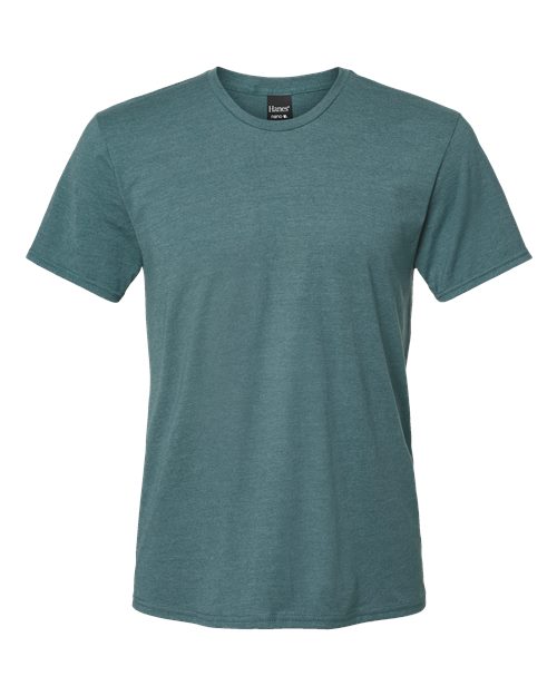 Hanes 4980 Unisex Perfect-T T-Shirt - Cactus Heather - front