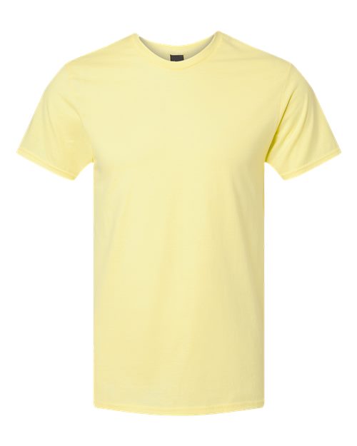Hanes 4980 Unisex Perfect-T T-Shirt - Lemon Meringue Heather - front