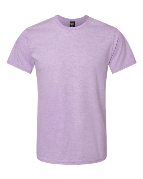Hanes 4980 Unisex Perfect-T T-Shirt - Marbled Pale Violet - front