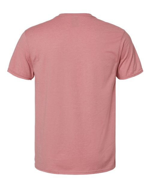 Hanes 4980 Unisex Perfect-T T-Shirt - Mauve Heather - back