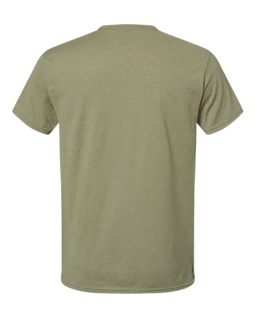 Hanes 4980 Unisex Perfect-T T-Shirt - Oregano Heather - back