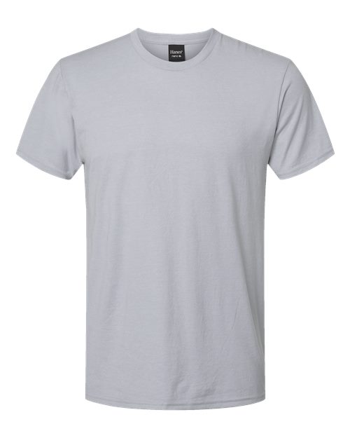 Hanes 4980 Unisex Perfect-T T-Shirt - Silverstone Heather - front