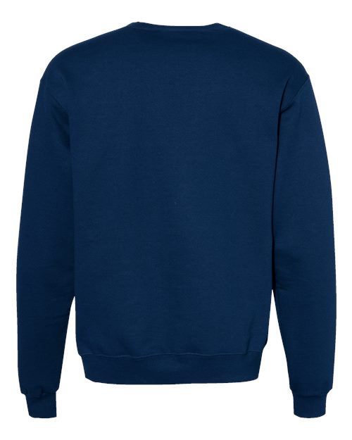 Champion S600 Unisex Powerblend® Crewneck Sweatshirt - Late Night Blue - back