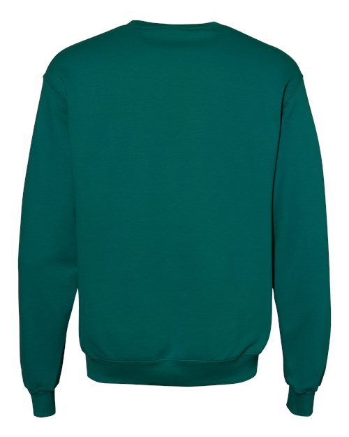 Champion S600 Unisex Powerblend® Crewneck Sweatshirt - Emerald Green - back