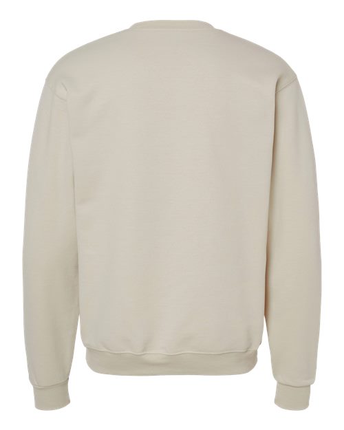 Champion S600 Unisex Powerblend® Crewneck Sweatshirt - Sand - back