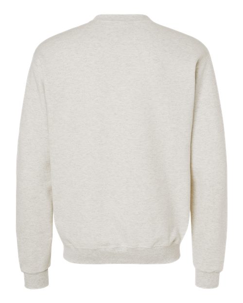 Champion S600 Unisex Powerblend® Crewneck Sweatshirt - Oatmeal Heather - back