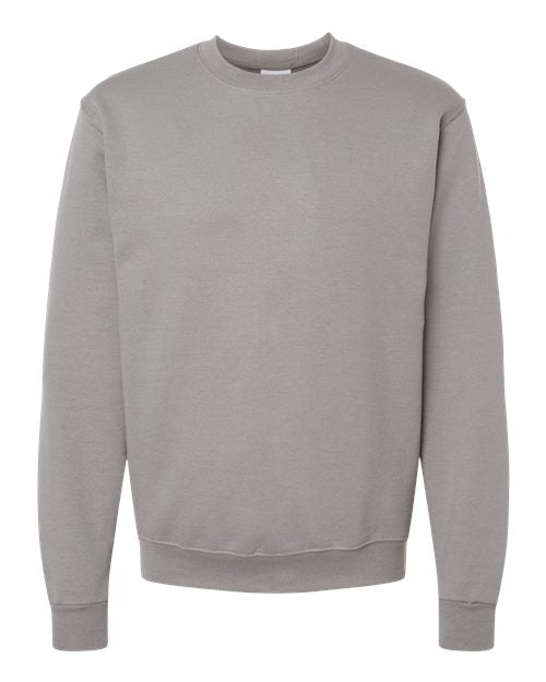 Champion S600 Unisex Powerblend® Crewneck Sweatshirt - Stone Grey - front