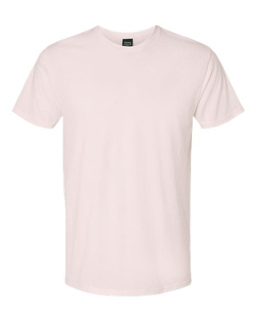 Hanes 4980 Unisex Perfect-T T-Shirt - Body Blush Heather - front