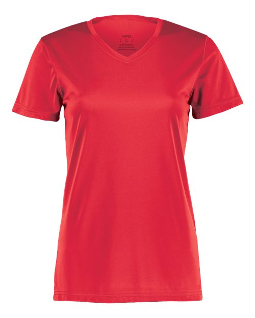 Augusta Sportswear 1790 Women's Nexgen Performance V-Neck T-Shirt - Scarlet - front