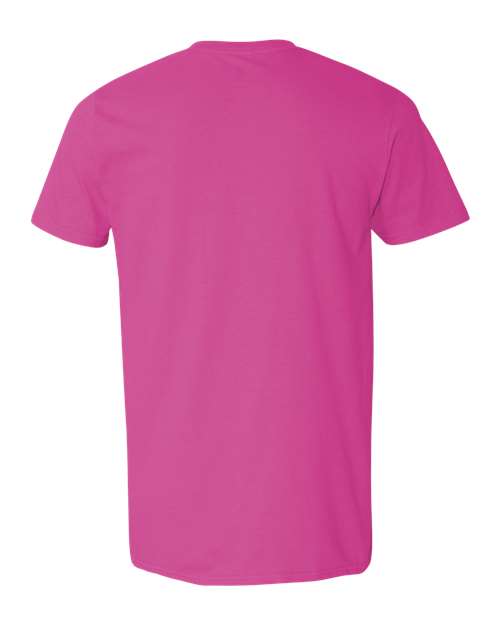 Gildan 64000 Unisex Softstyle® T-Shirt - Heliconia - back