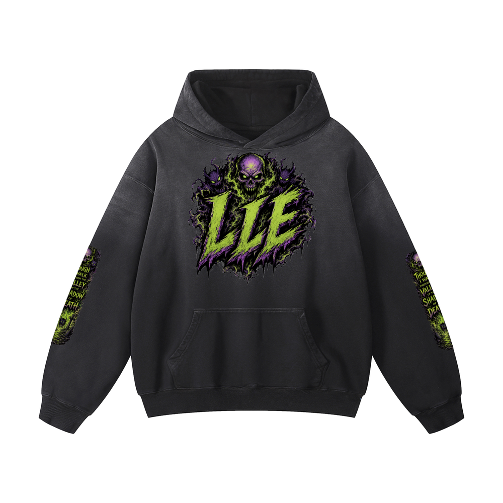 Psalm 23:4 Edition Heavyweight Sunfade Oversized Hoodie