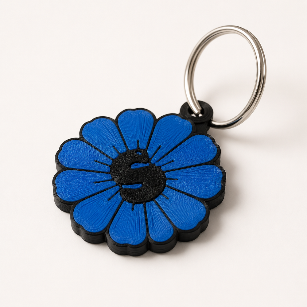 Custom 3D-Printed Keychains