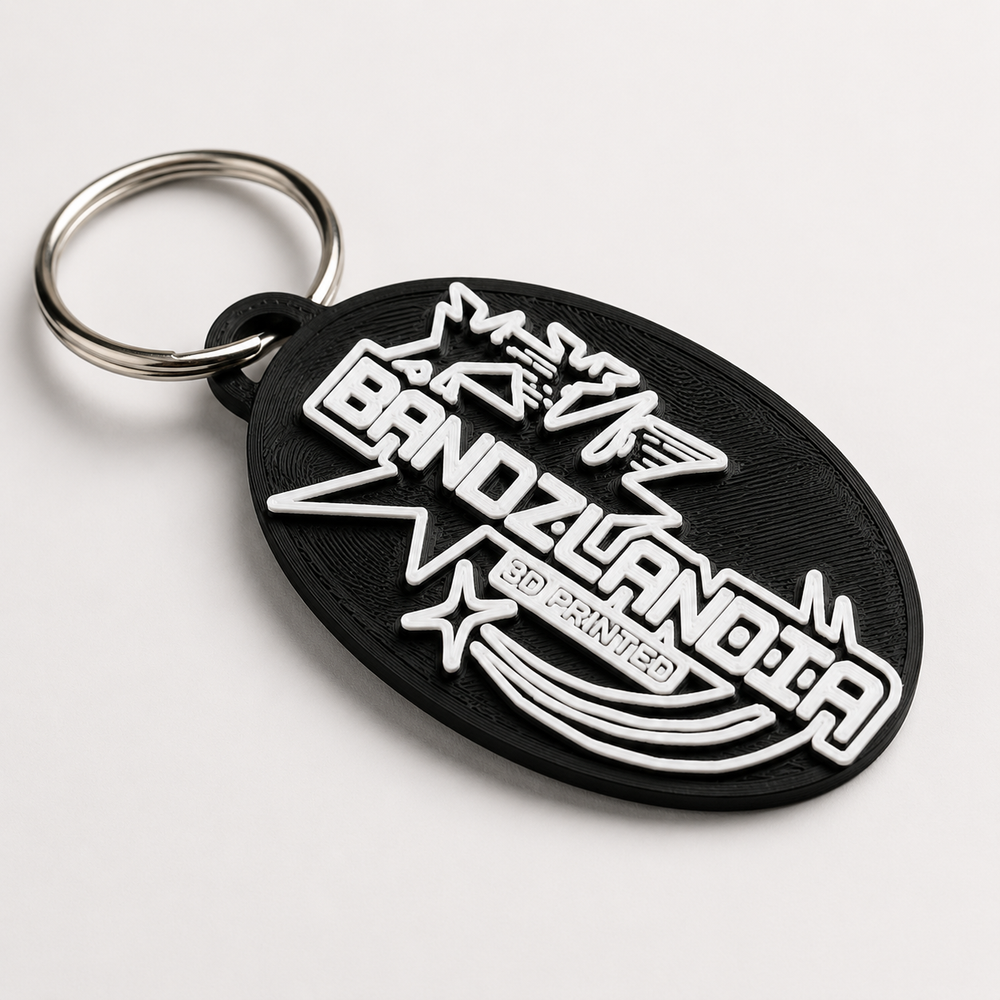 Custom 3D-Printed Keychains