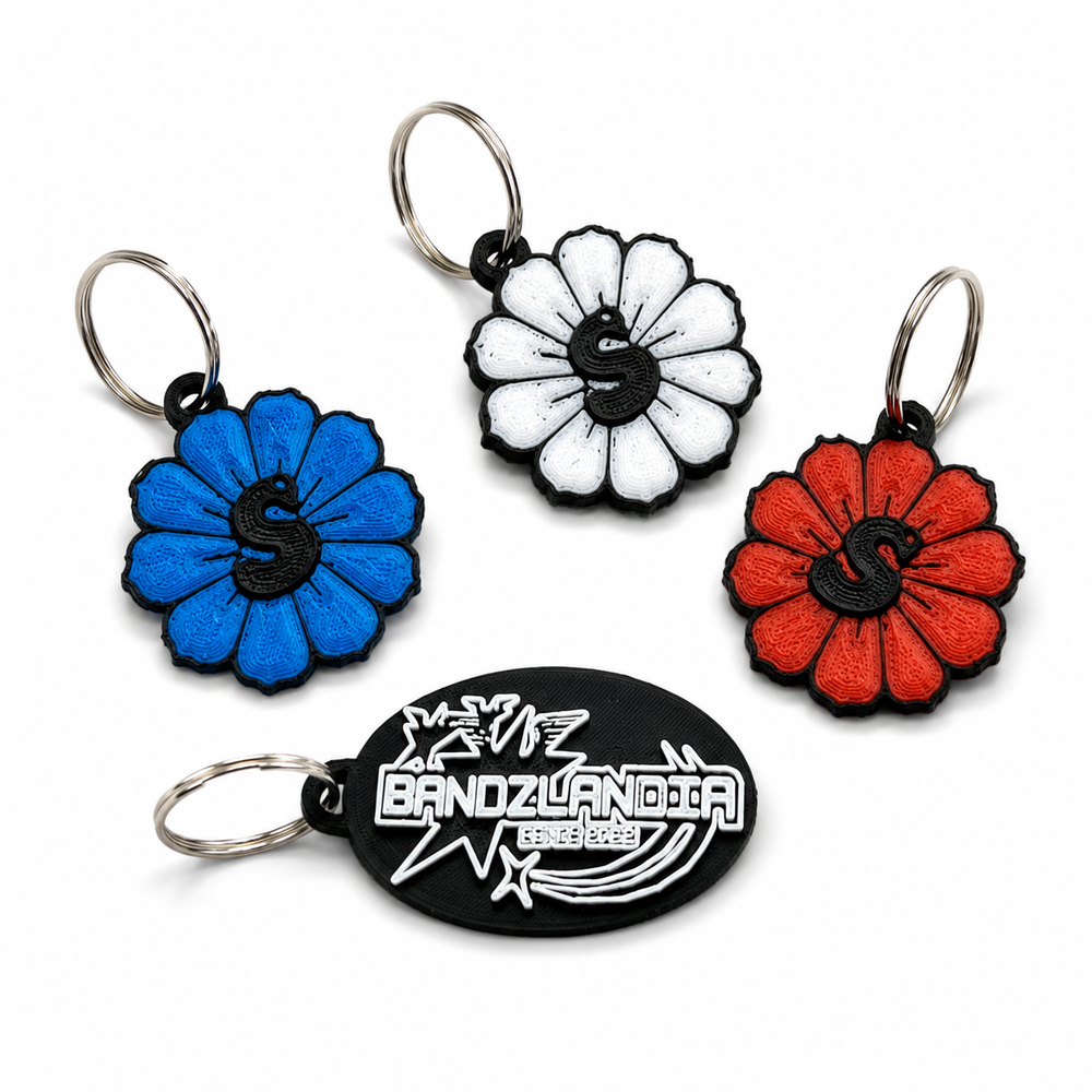 Custom 3D-Printed Keychains
