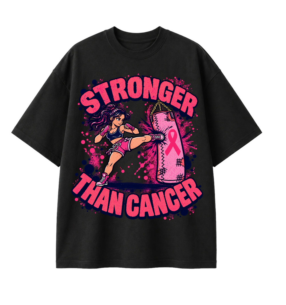 Stronger Than Cancer Kick Tee