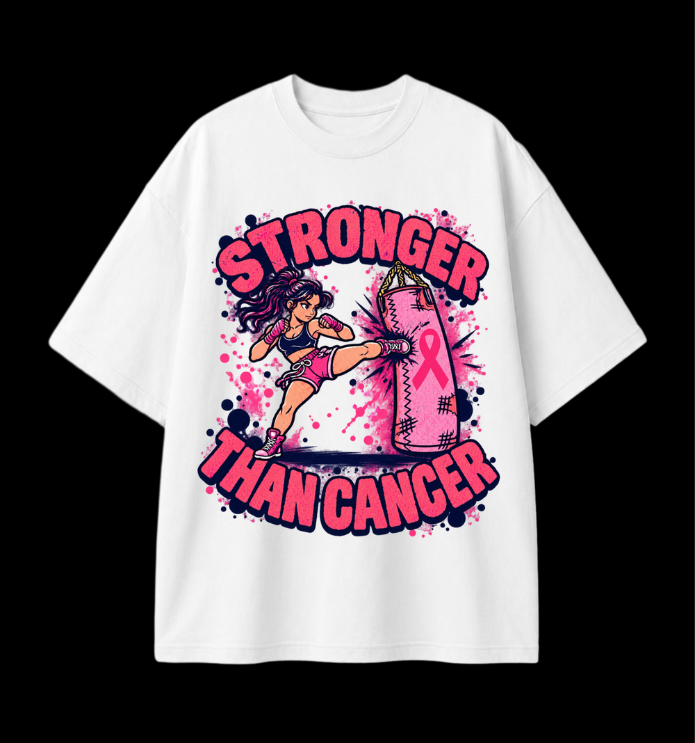 Stronger Than Cancer Kick Tee