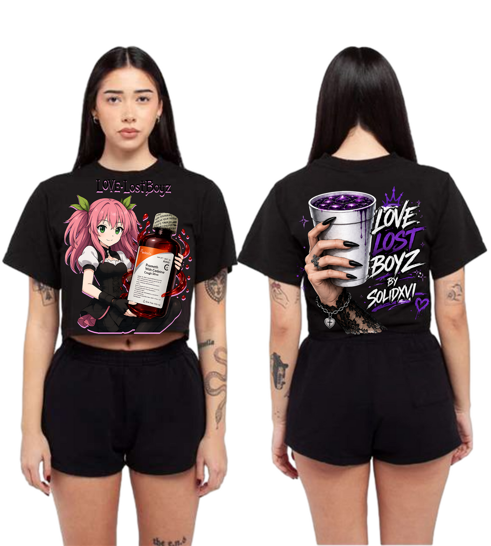 Solid16&Co Cropped Lost Boys Tee