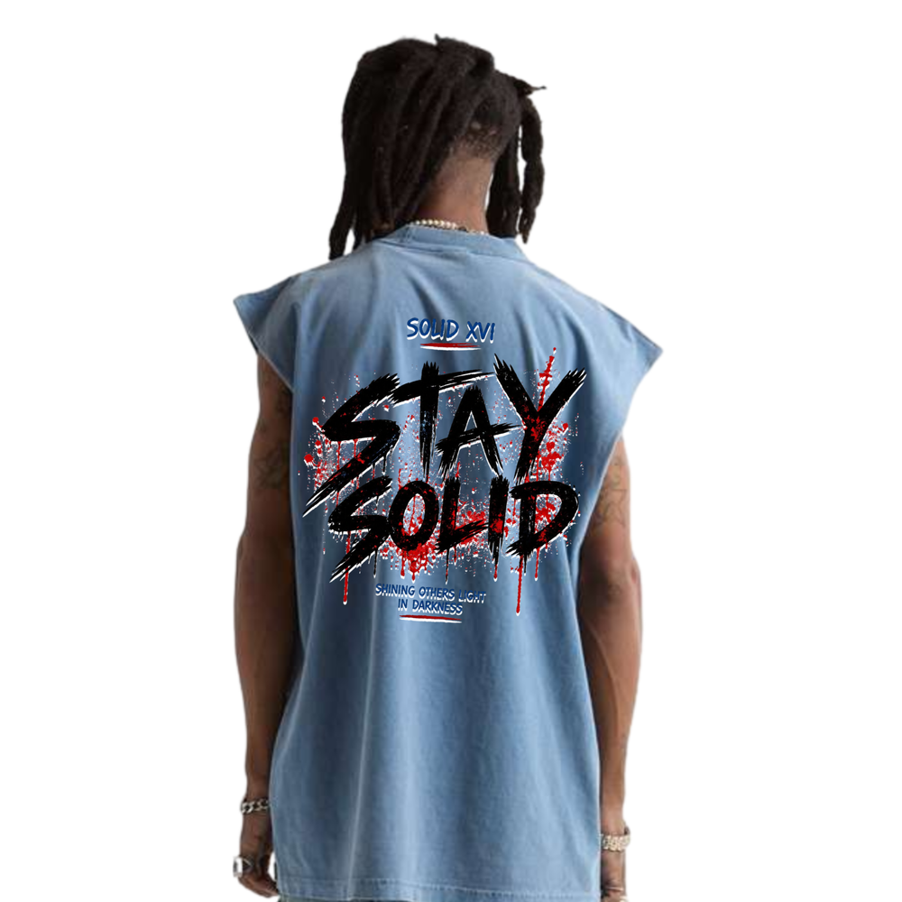 Stay Solid V.A. Edition Sleeveless Tee by Solid 16 & Co
