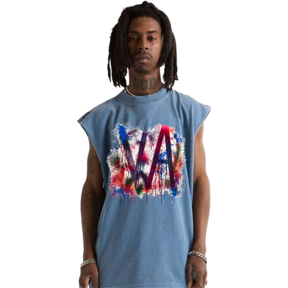 Stay Solid V.A. Edition Sleeveless Tee by Solid 16 & Co