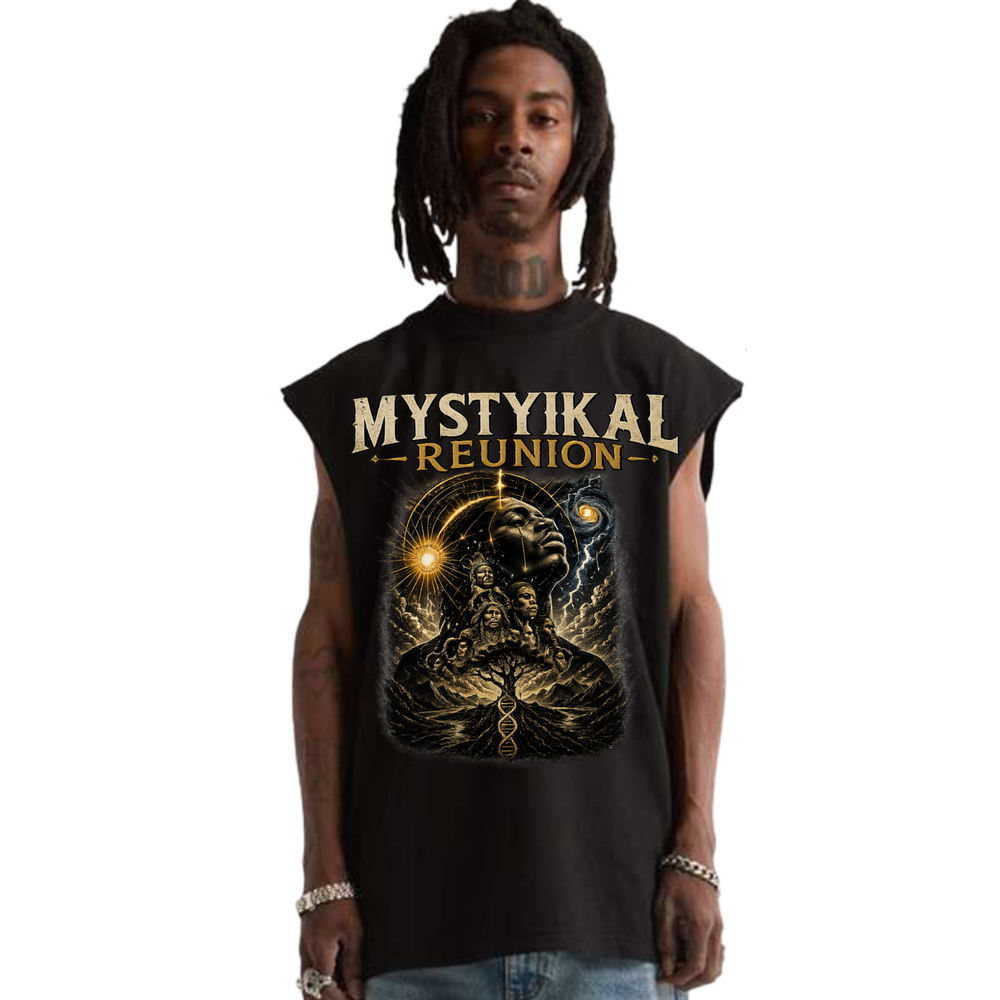 Mystykal Reunion Sleeveless Tee by Solid 16 & Co