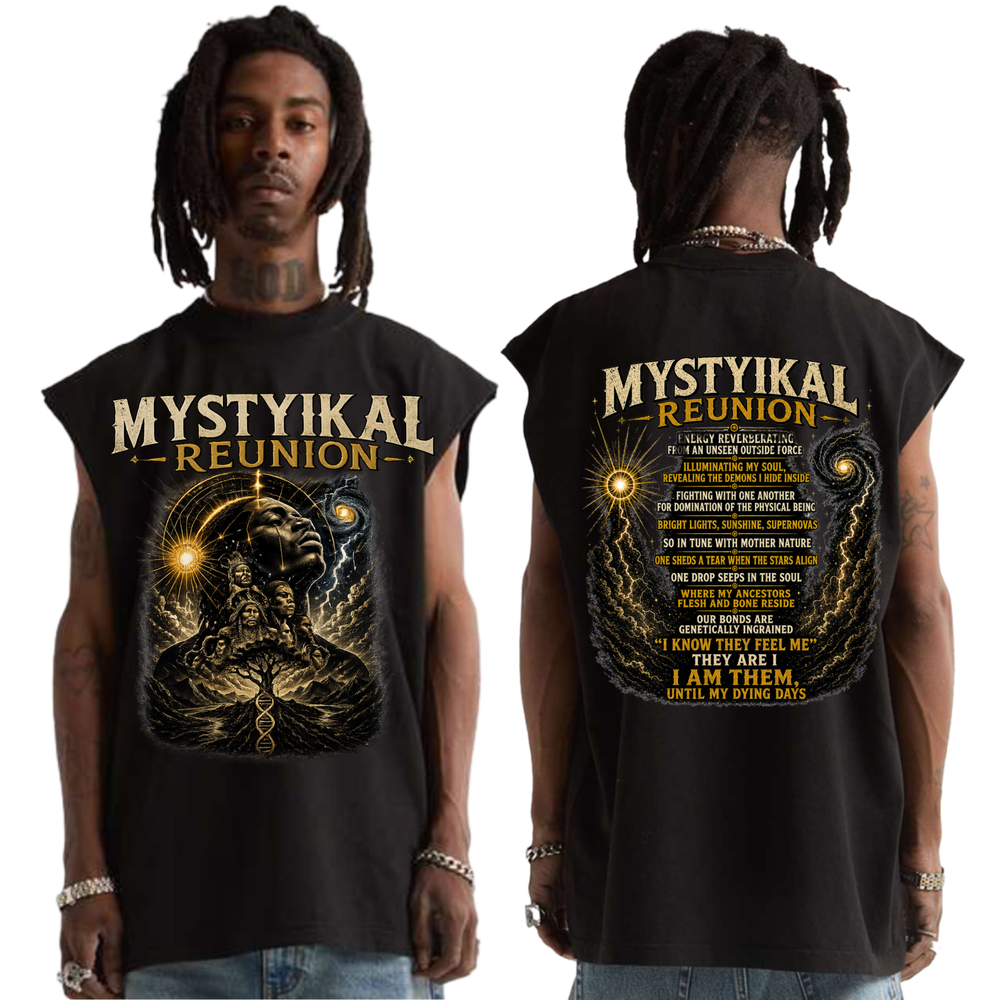 Mystykal Reunion Sleeveless Tee by Solid 16 & Co