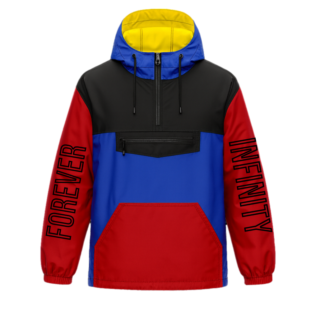 FOREVER × INFINITY Waterproof Windbreaker tri-color Edition