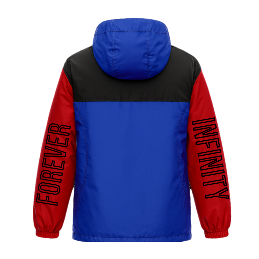 FOREVER × INFINITY Waterproof Windbreaker tri-color Edition