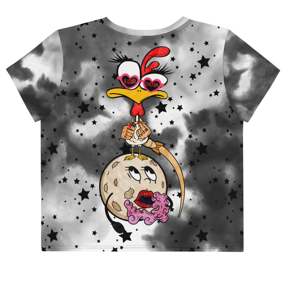FRIED CHICKEN MC4L FERG EDITION All-Over Print Crop Tee