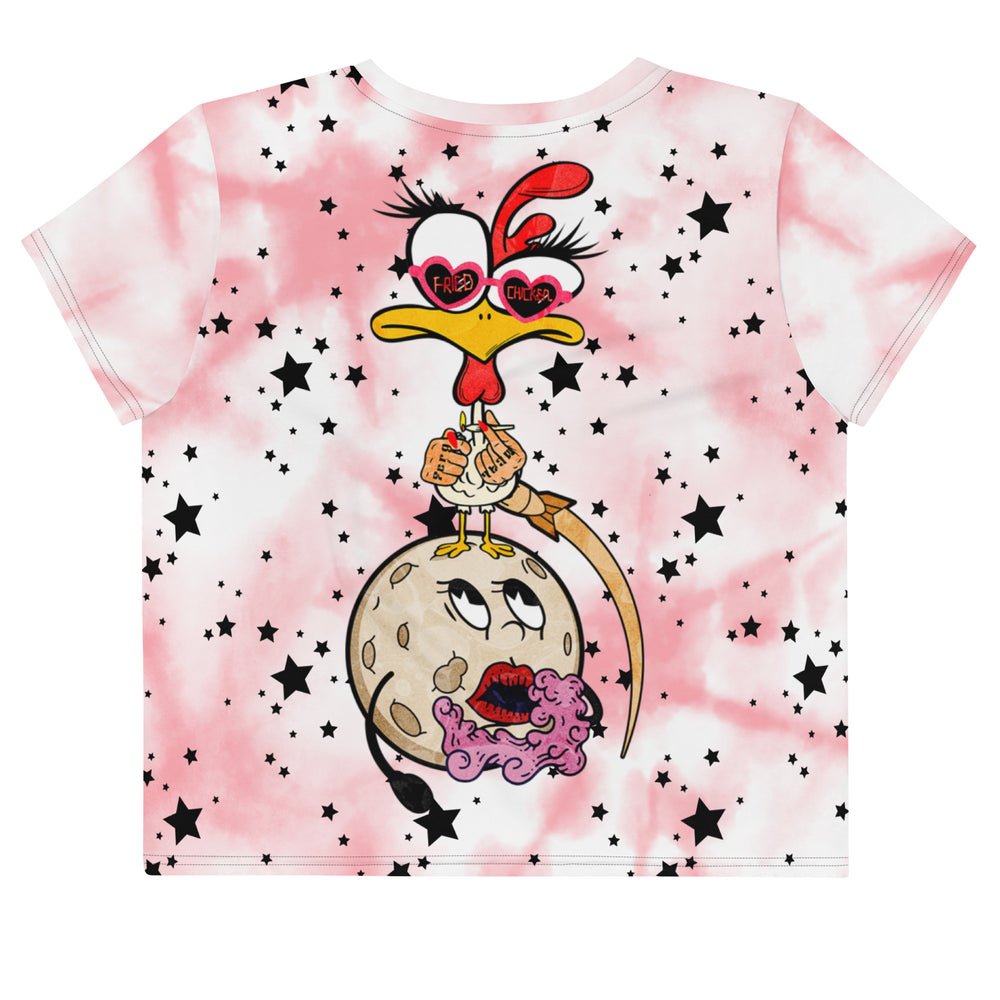 FRIED CHICKEN MC4L FERG EDITION All-Over Print Crop Tee