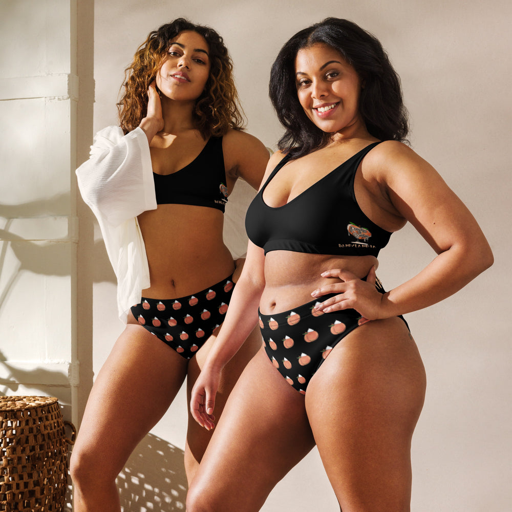 BANDZLANDIA Peaches&Cream high-waisted bikini