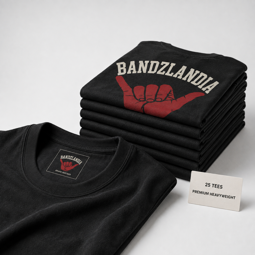 Brand Partner Full Front and Full Back Starter Pack - print size and neck label details