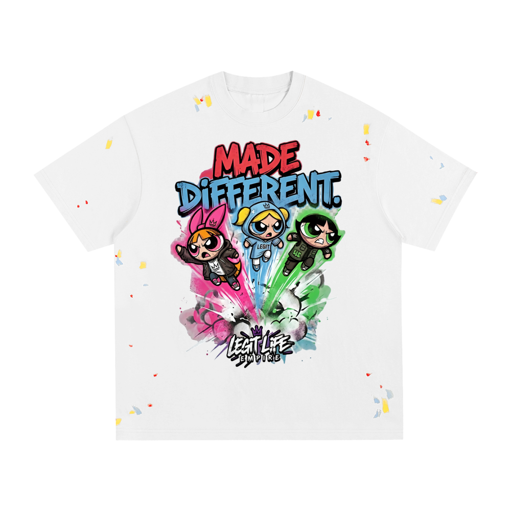 LEGIT LIFE EMPIRE 90'S EDITION Paint Splatter T-Shirt