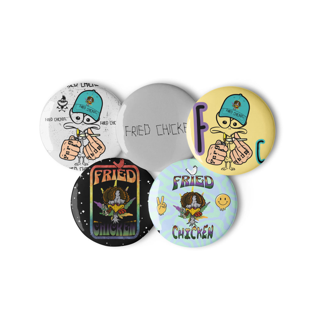FRIED CHICKEN MC4L FERG EDITION pin buttons