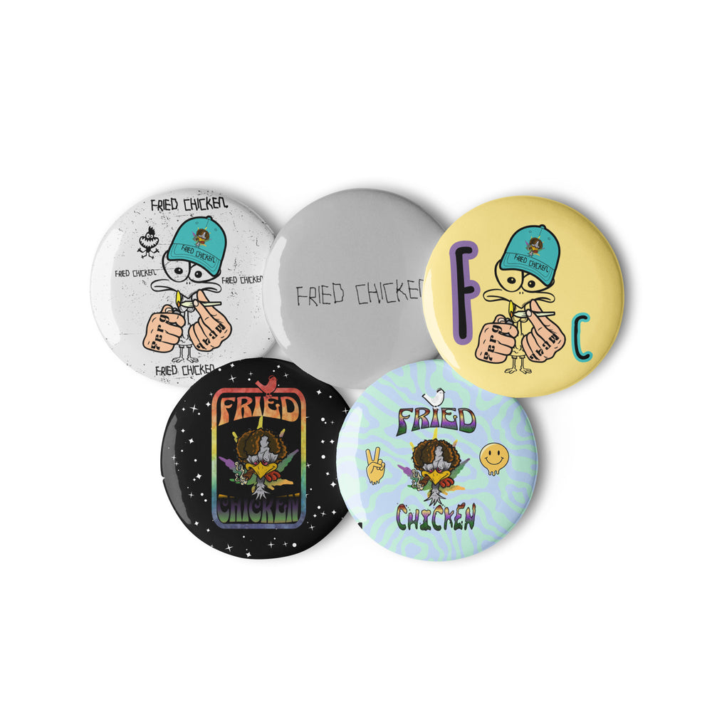FRIED CHICKEN MC4L FERG EDITION pin buttons