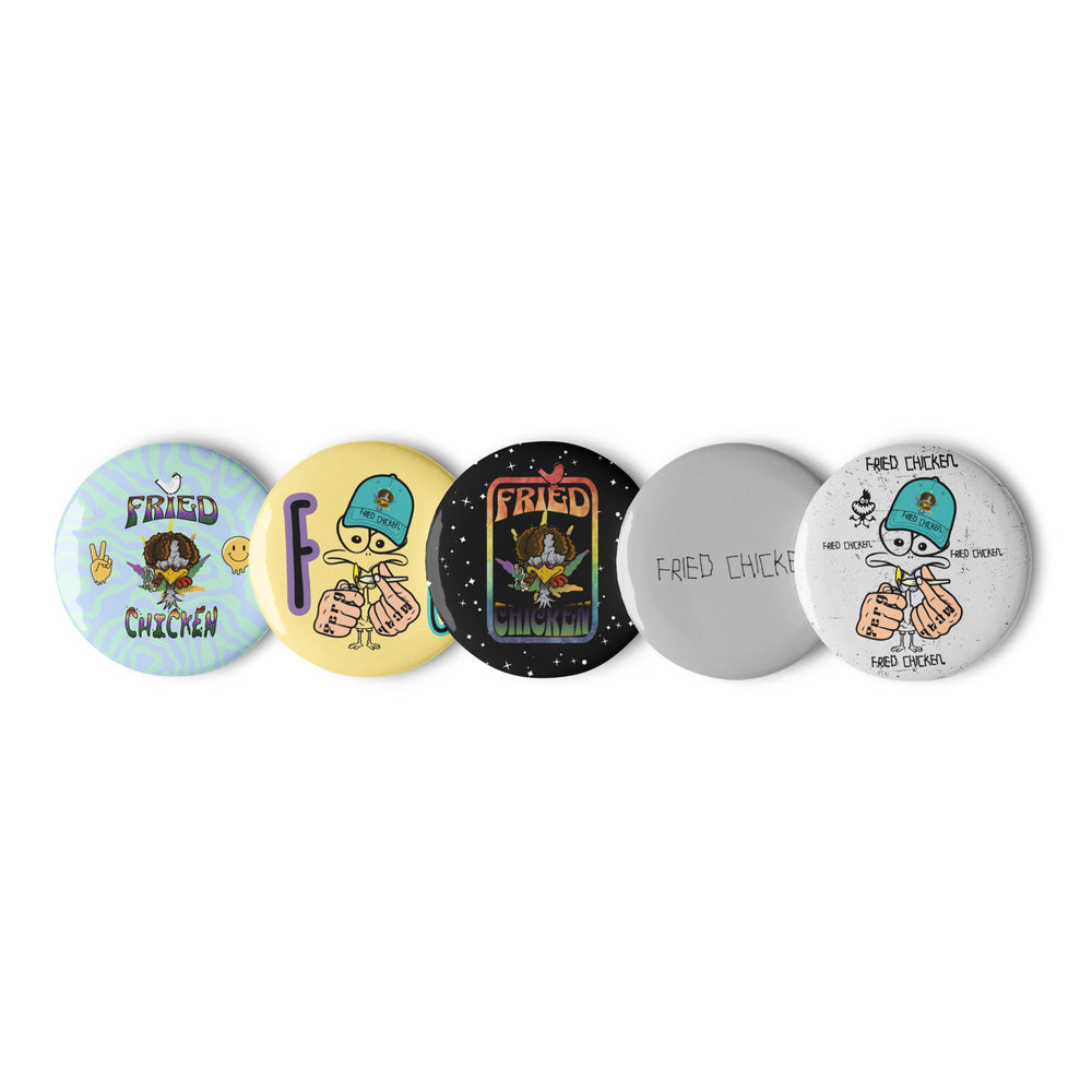 FRIED CHICKEN MC4L FERG EDITION pin buttons