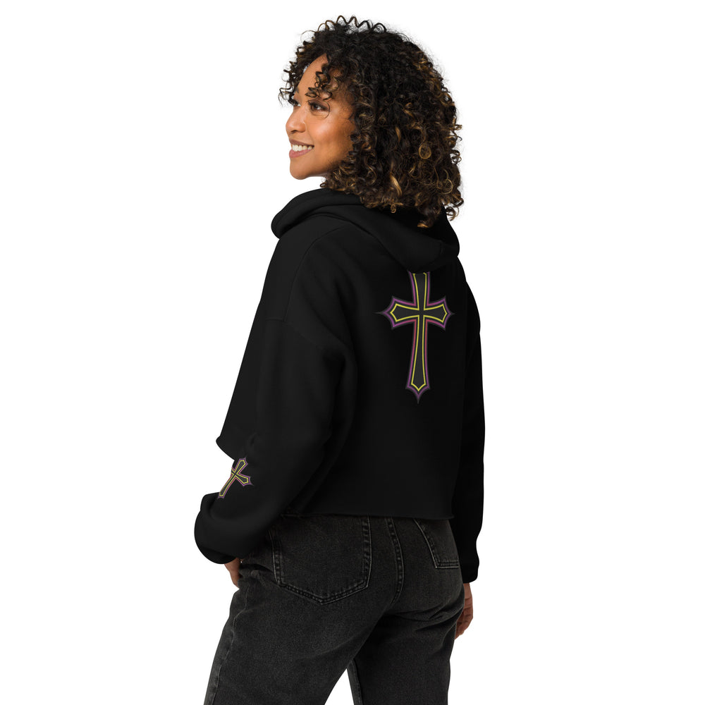 LADY BANDZ Crop Hoodie
