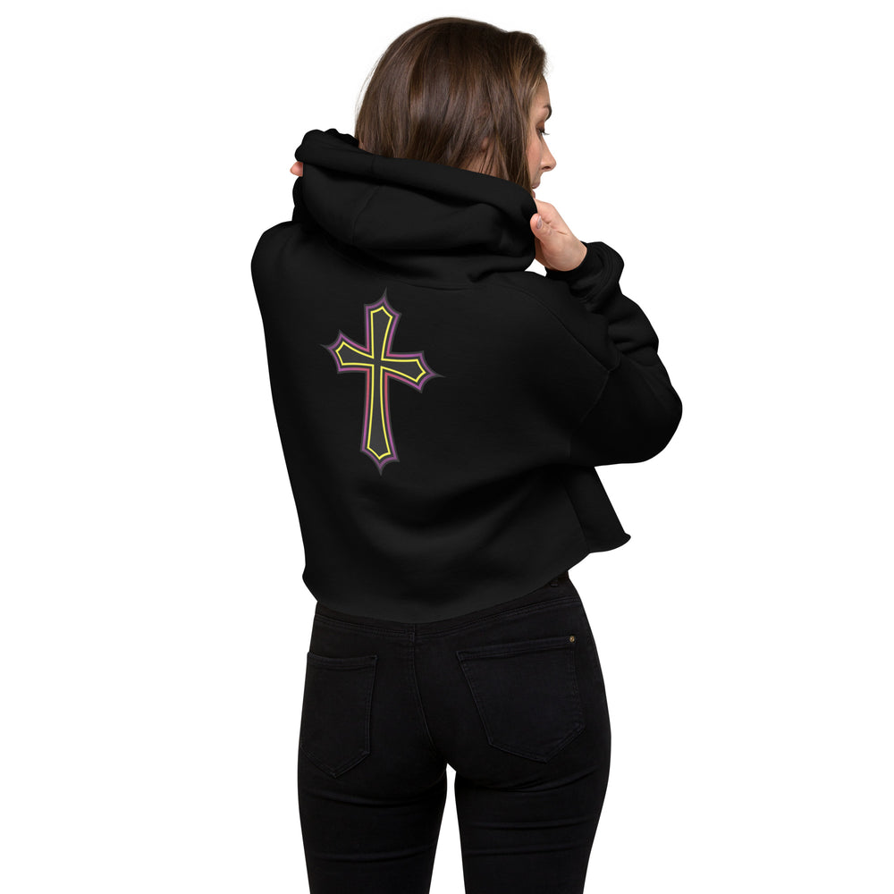 LADY BANDZ Crop Hoodie