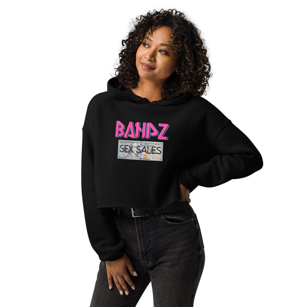 LADY BANDZ Crop Hoodie