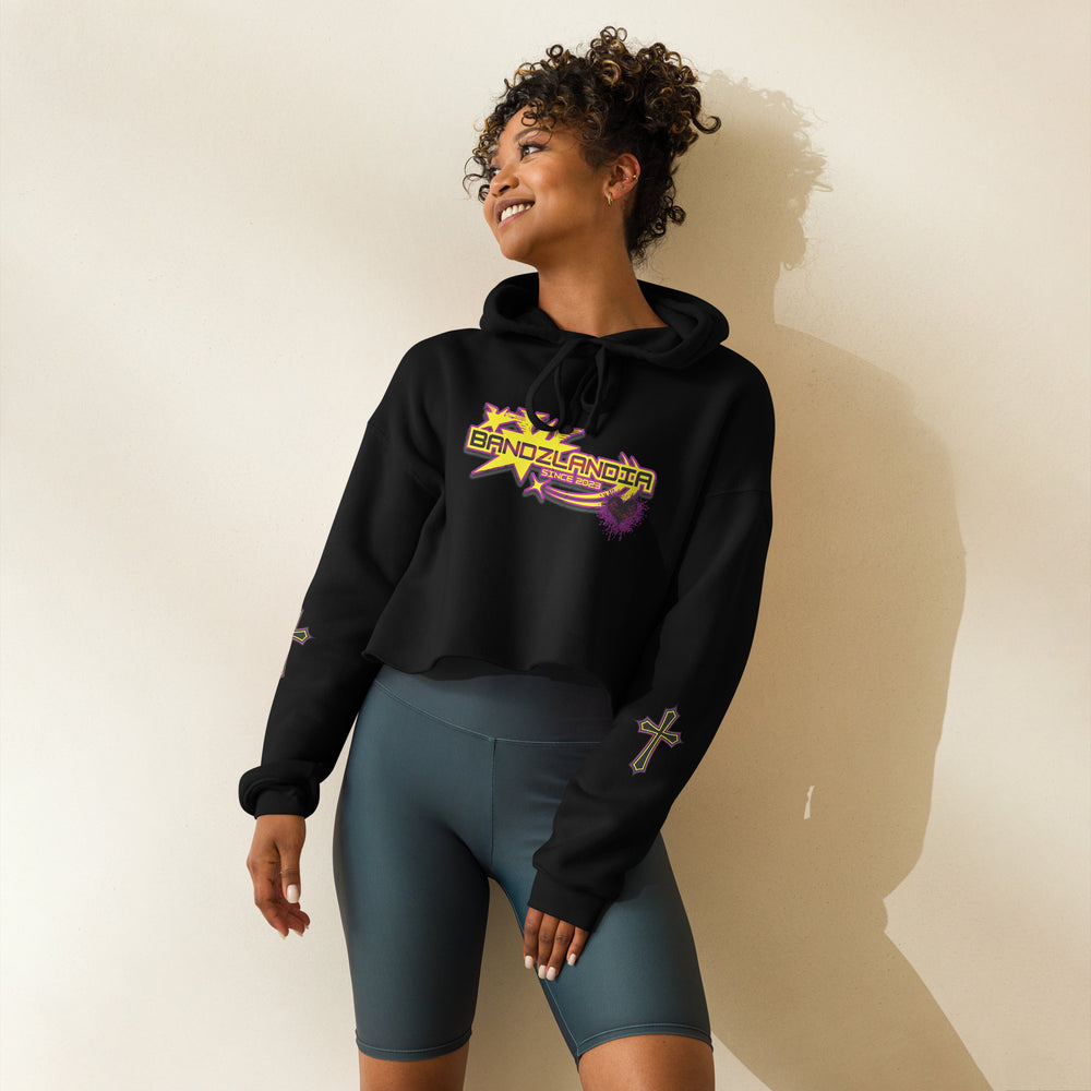 LADY BANDZ Crop Hoodie