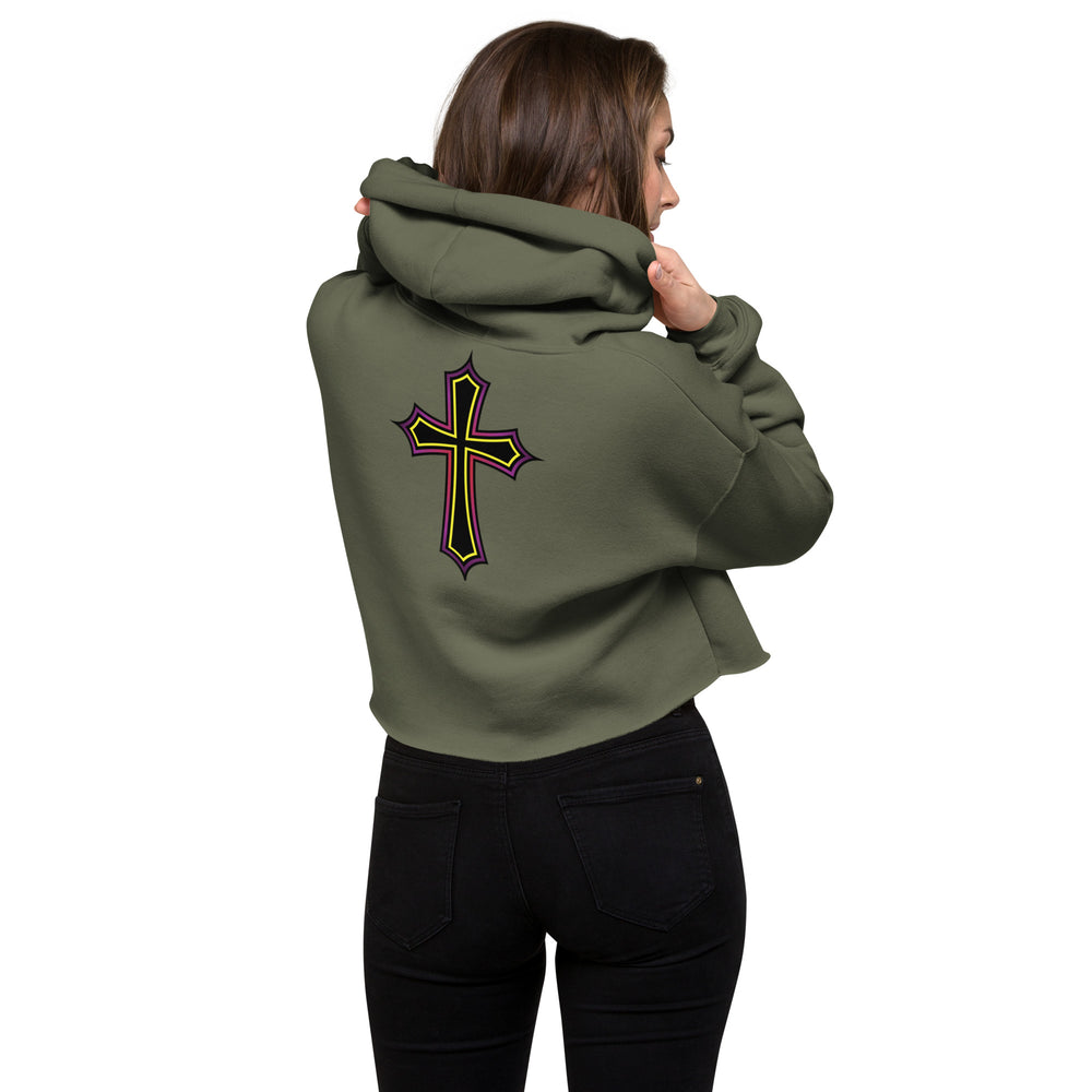 LADY BANDZ Crop Hoodie